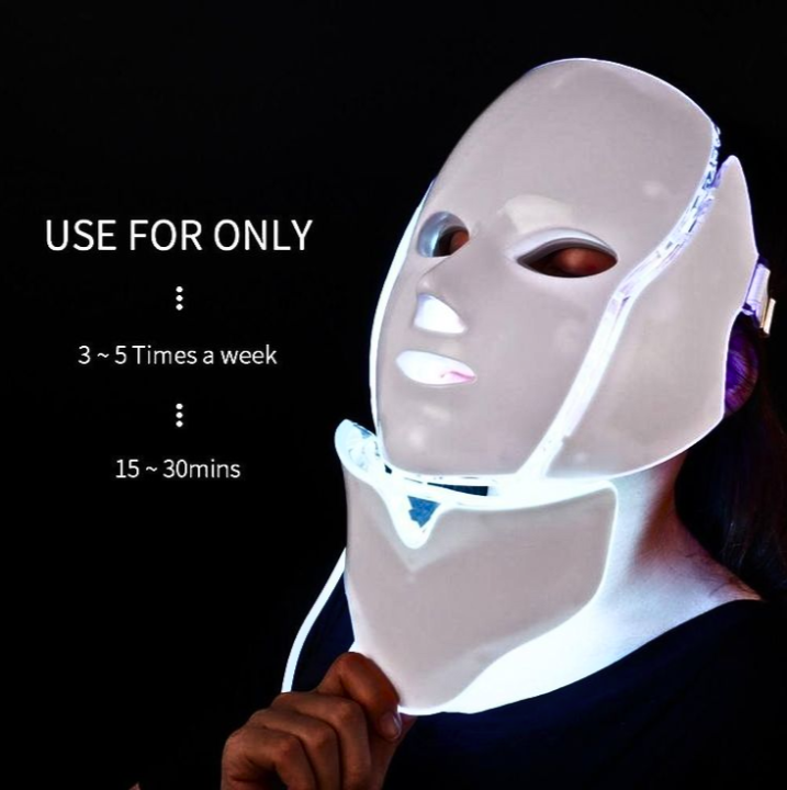Prestique LumiGlow Pro 7-Color LED Therapy Mask